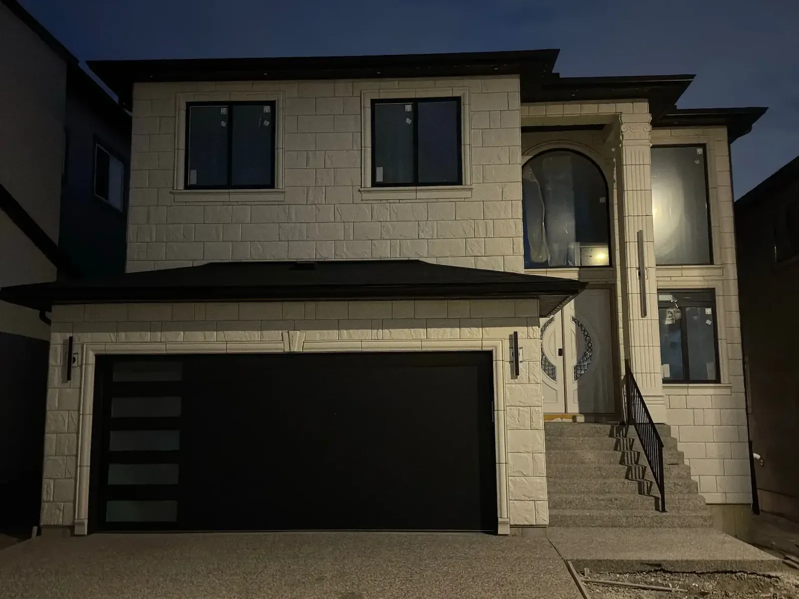 Same home with lights off
